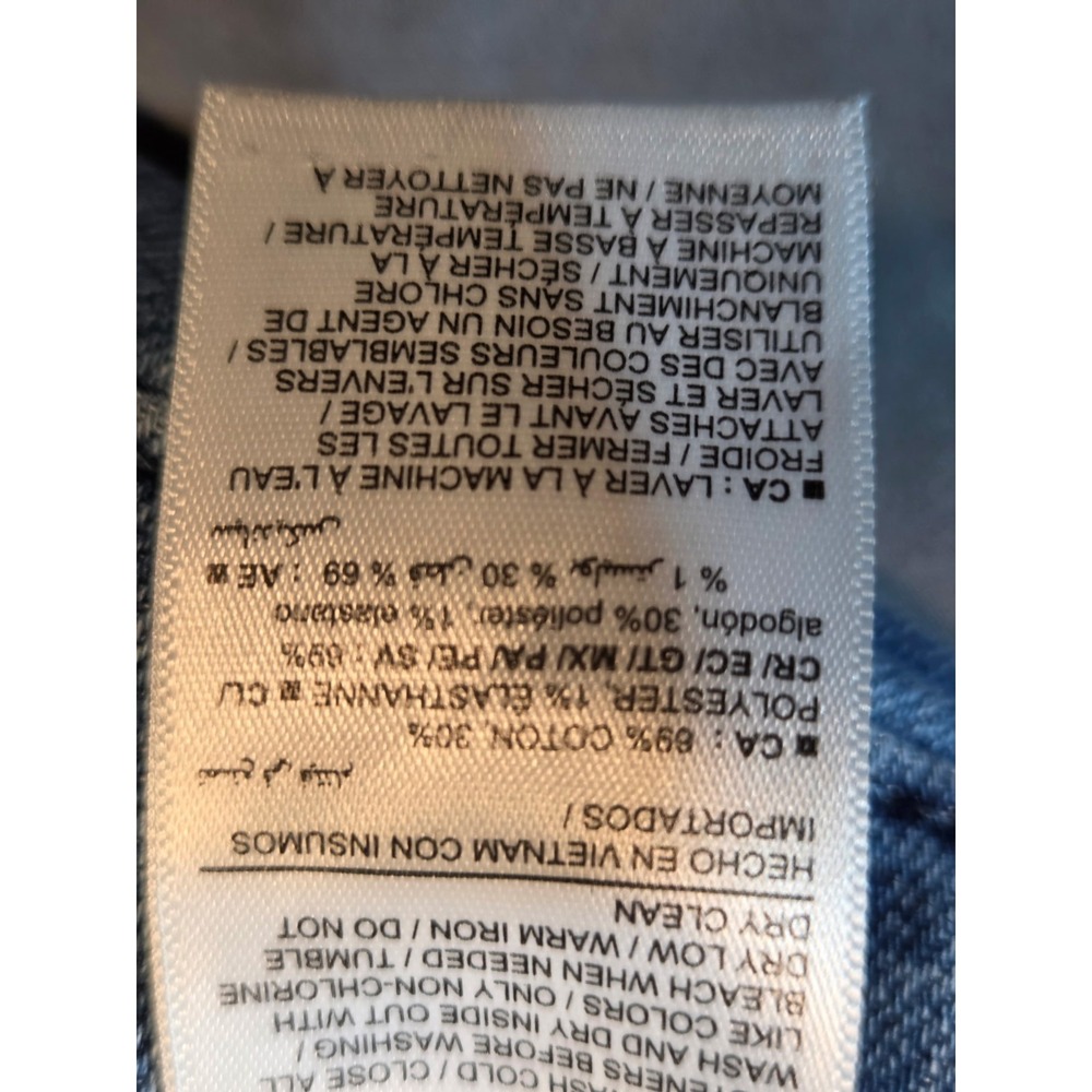 526 Old Navy Women's Size 10 Light Wash Straight Leg Jeans High Rise Denim - Picture 6 of 15